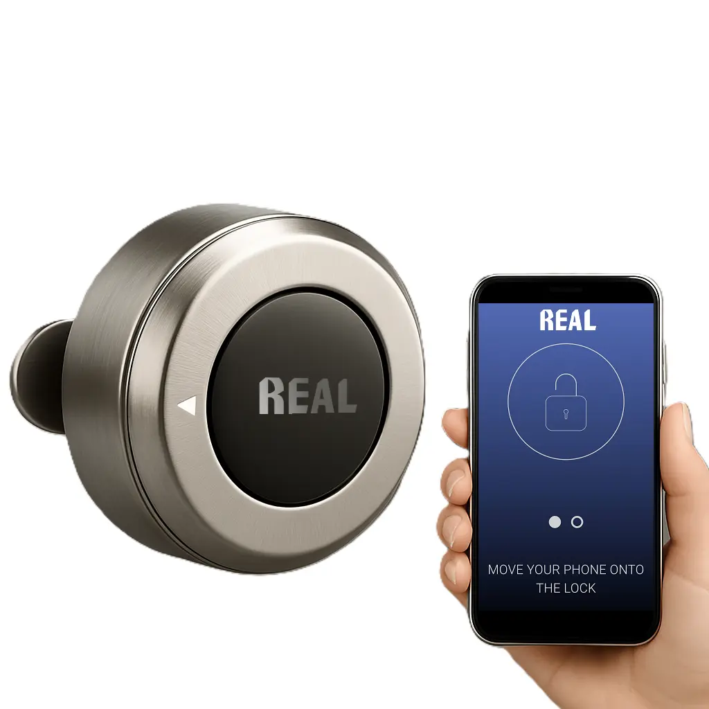 NFC Cabinet Keyless Mechanical Lock with Override Key