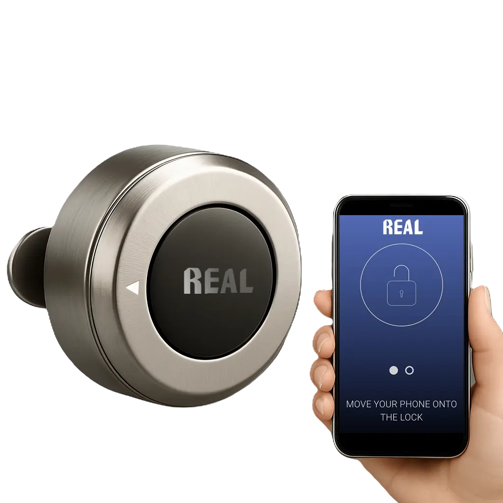 NFC Cabinet Keyless Mechanical Lock with Override Key