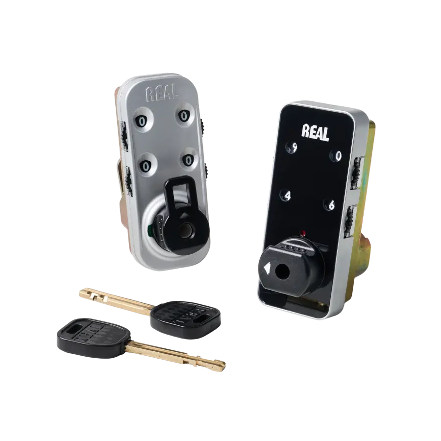 A collection of REAL mechanical locker locks with keyless combination dials, designed for lockers, cabinets, and gym storage units.